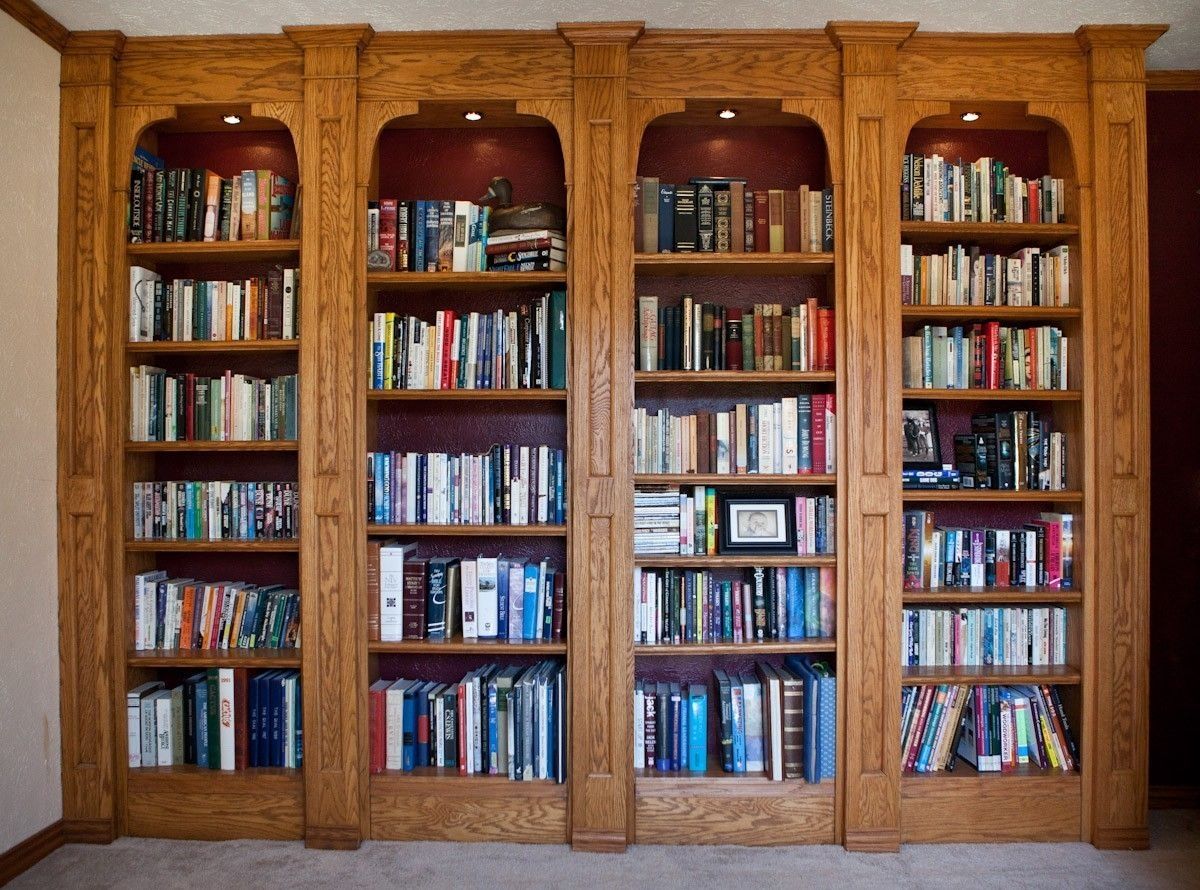 Popular Photo of Custom Made Bookshelf