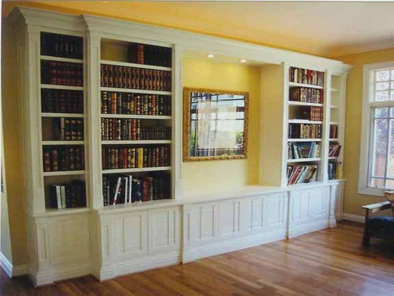 Inspiration about Floor To Ceiling Bookcase Plans Built In Bookcase Plans In Wall To Wall Bookcase (#12 of 15)