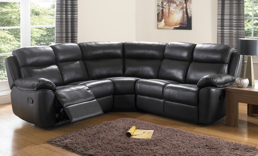 Inspiration about Top Leather Corner Sofa Corner Sofas U Shaped Sofas Modular Sofas With Large Black Leather Corner Sofas (#1 of 15)