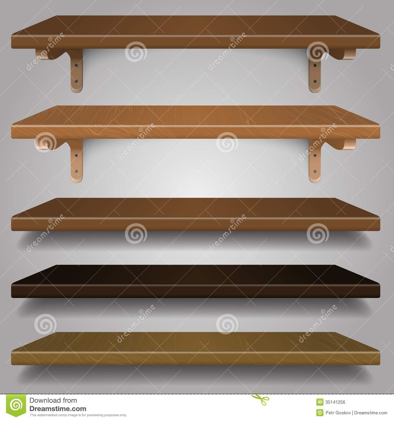 Inspiration about Vector Wood Shelves Royalty Free Stock Image Image 35141256 Inside Wood For Shelves (#5 of 15)