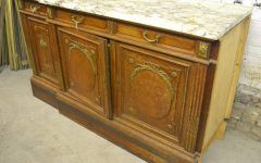 Antique Marble Top Sideboards