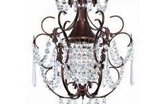 Bronze and Crystal Chandeliers