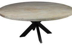 Iron Dining Tables with Mango Wood