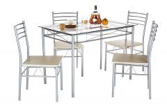 Liles 5 Piece Breakfast Nook Dining Sets