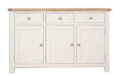 Cream and Oak Sideboards