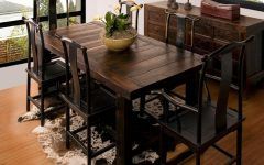 Small Rustic Look Dining Tables