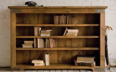 Large Solid Wood Bookcase