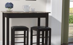 Anette 3 Piece Counter Height Dining Sets
