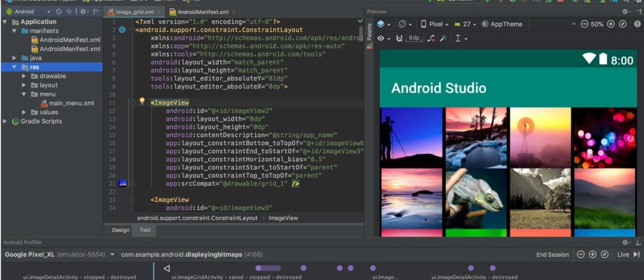  Android Studio’s emulator