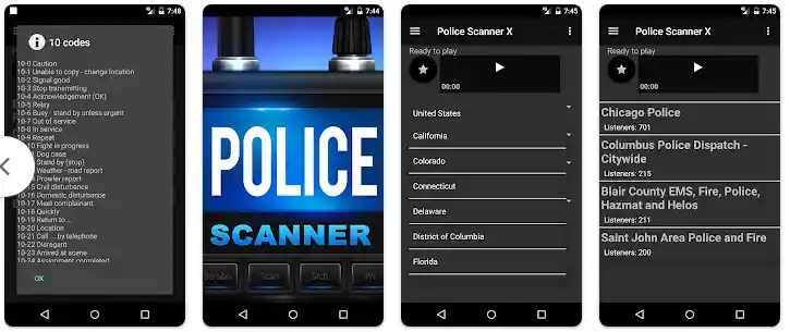 How does a police scanner work?