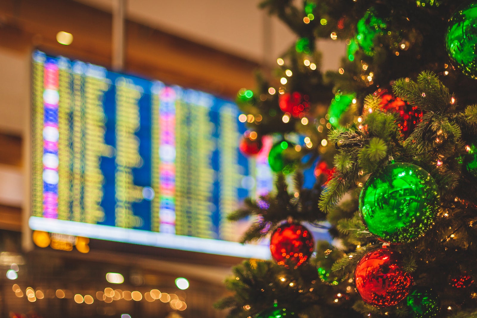 Airport scene