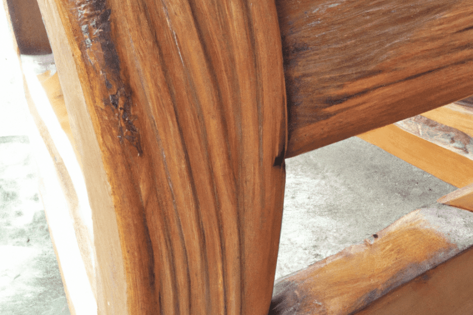 what are wooden chairs made of