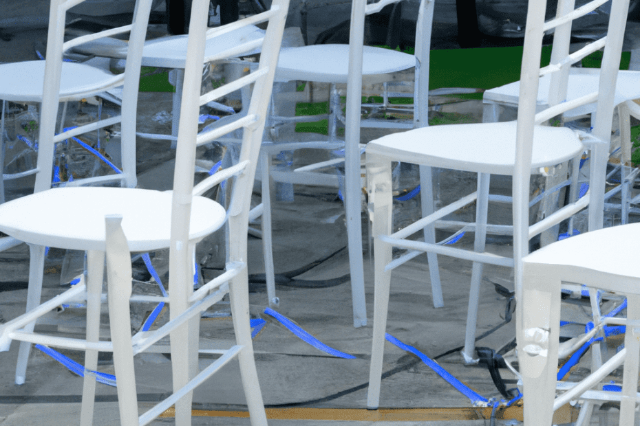 Can Chiavari chairs be used for a fashion show?
