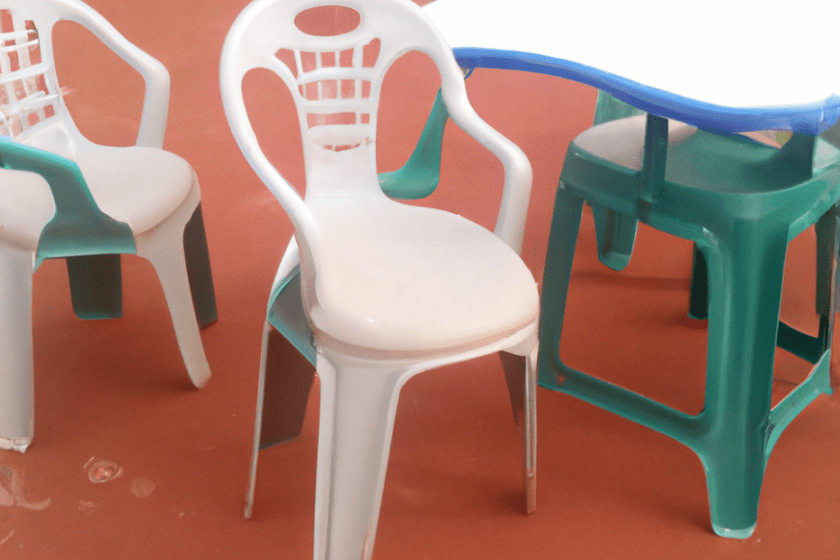 how much is plastic chair and table in nigeria