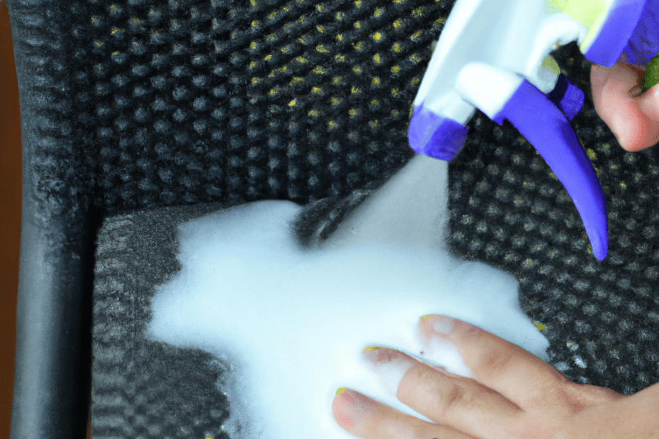 how to clean plastic chairs with baking soda