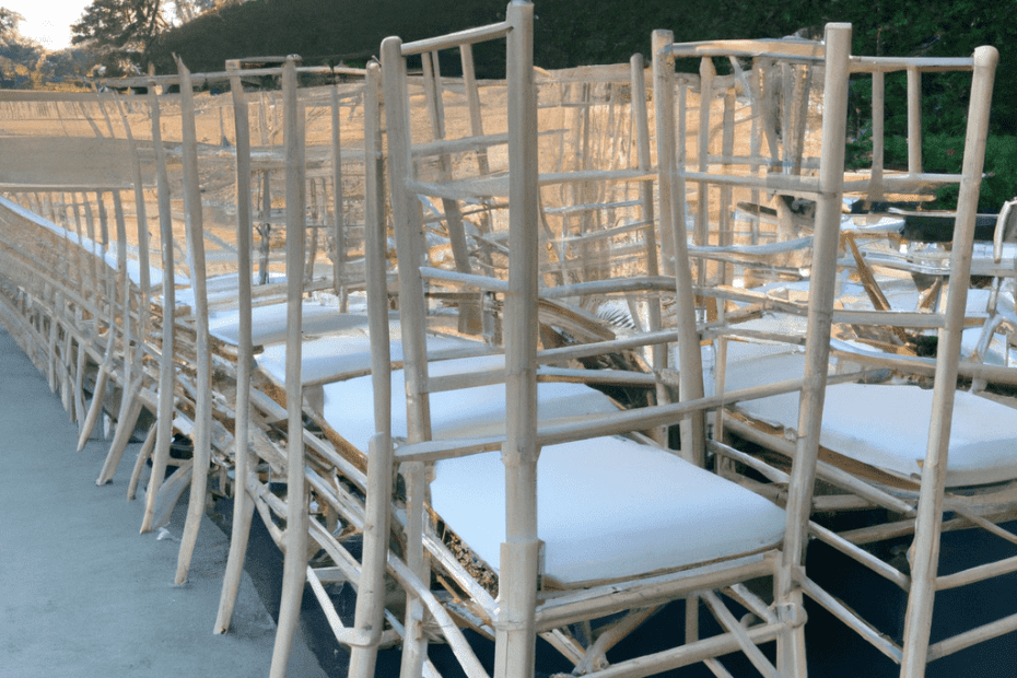 how wide are chiavari chairs