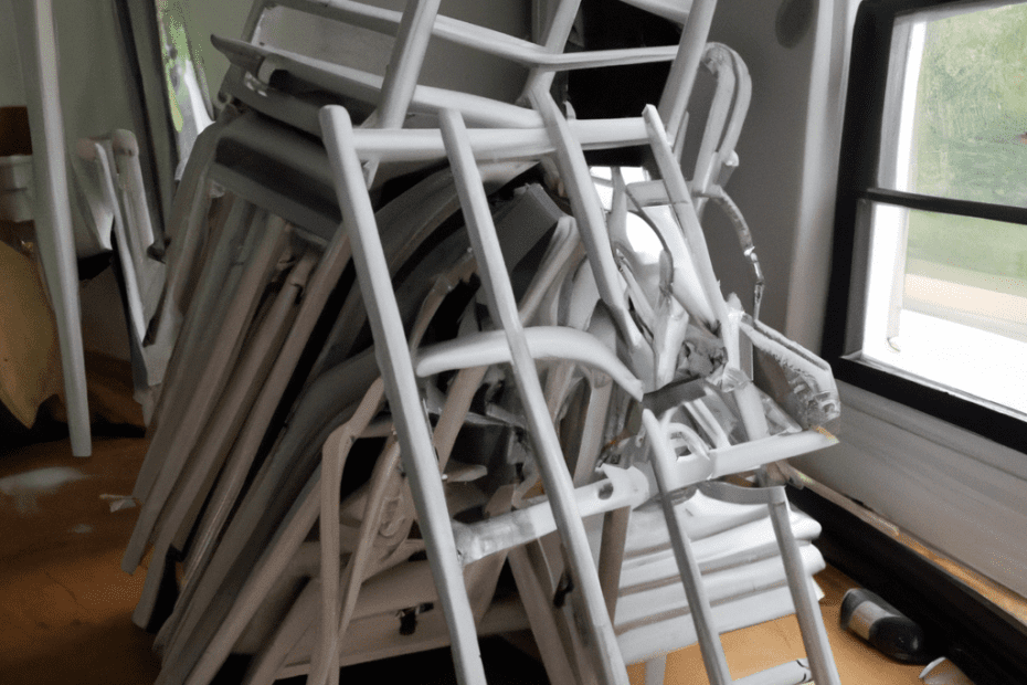 How do I store my Chiavari chairs when not in use?