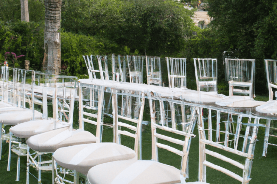 How do I choose the right Chiavari chair rental company for my event?