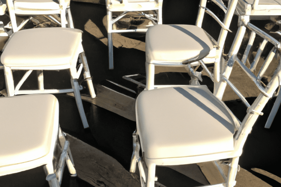 Can Chiavari chairs be used for a fundraiser?
