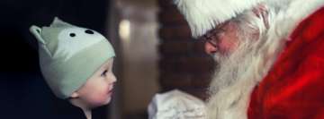 A Child Gave Santa His Christmas Wishlist Facebook Banner