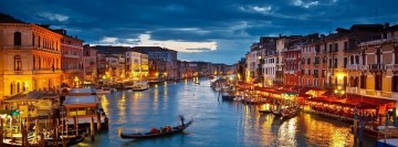 Erstaunliches Venedig, Italien Facebook-Cover