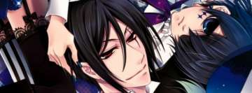 Anime Black Butler and Master Facebook Wall Image