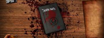 Anime Death Note Foto de portada de Facebook