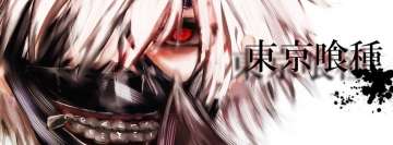 Anime Tokyo Ghoul Close Up Facebook Cover-ups