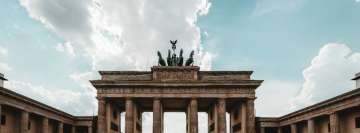 Berliner Brandenburger Tor Facebook Cover-bild