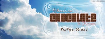 Chocolate in Heaven Facebook Wall Image