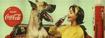 Coca Amis Vintage Photo de couverture Facebook