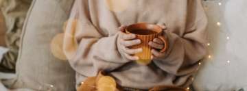 Cozy Warm Winter Coffee Facebook background TimeLine Cover