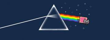 Dark Side of The Nyan Cat Facebook Cover Photo