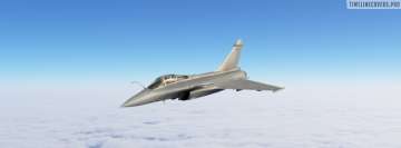 Dassault Rafale Combat Aircraft Facebook Cover Photo