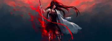 Death of a Women Warrior Facebook background TimeLine Cover