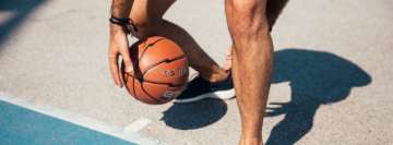 Dribbling a Basketball Fb cover