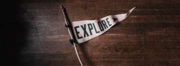 Explore Flag Sign Facebook Cover Photo