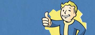 Fallout 4 Vault Boy Like Facebook background TimeLine Cover