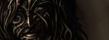 Fantasy Dark Face Facebook Banner