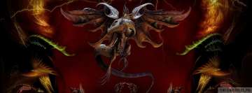 Fantasy King of Dragons Facebook background TimeLine Cover