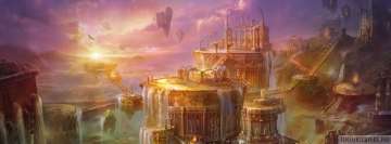 Fantasy Ragnarok Landscape Facebook Cover-ups