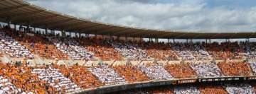 Football Stadium Overloaded with Fans Facebook Cover Photo