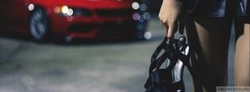 Girls and Cars in The Garage Facebook Cover-ups