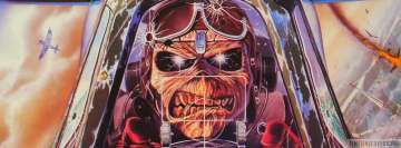 Iron Maiden-Pilot Facebook Cover-bild