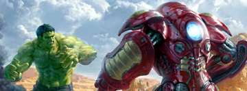 Iron Man Hulkbuster Armor Facebook Cover Photo