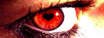 Love is in My Eyes Facebook Wall Image