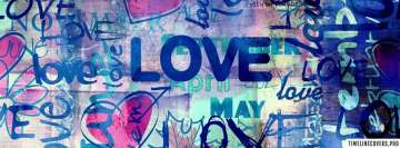 Love Graffiti Facebook Wall Image