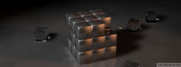 Cubes métalliques et magnétiques Photo de couverture Facebook
