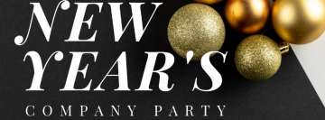 New Year Company Party Facebook Cover