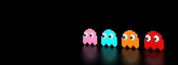 Pac Man Facebook background TimeLine Cover